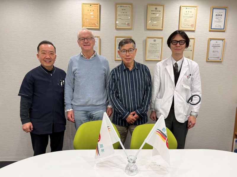 ゲルノート・アイゼル先生来訪